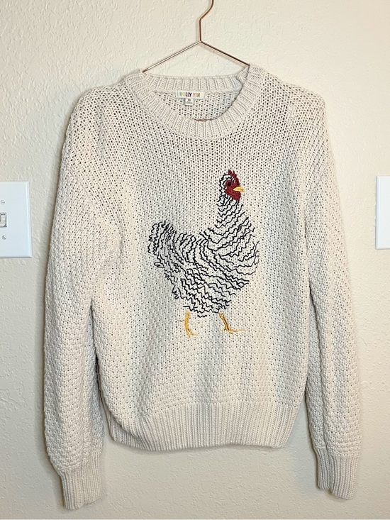 Molly Yeh Sweaters - Molly Yeh x Tractor Supply Chicken Sweater XS